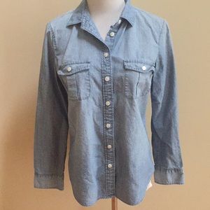 J.Crew Button Down Top Small